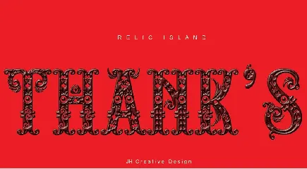 Relick Island font
