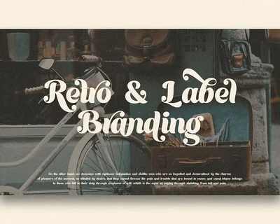 Catherine Bold Retro Script font