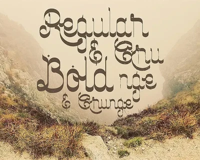 Safi - Unique Calligraphy font