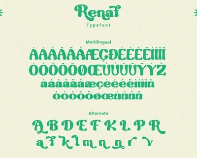 Renaf font