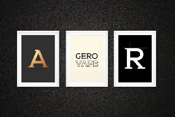 Gerovape Serif Font