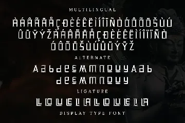Khromeas - Display Type Font
