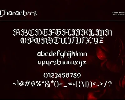Ghoes Balley Typeface font