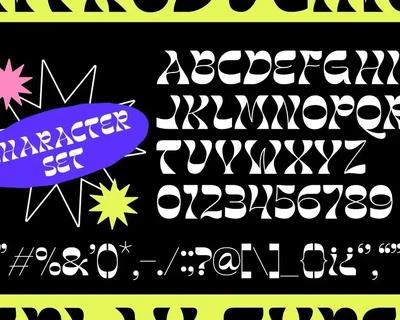 Avaneur - Unique Display font