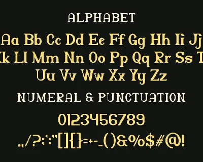 Archaic Display Font