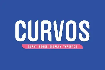 Curvos Display Typeface + Badge font