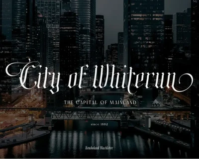 Remboland Typeface font