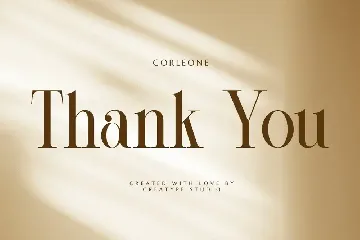 Corleone Elegant Serif font