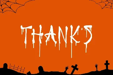 Haloween Freaky Horror Display Font