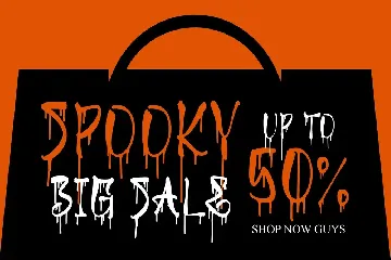 Haloween Freaky Horror Display Font