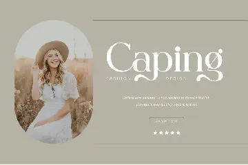 Capella - Stylish Ligature Font