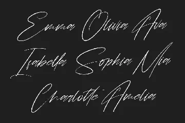 Chintia Slanted Script Brush Handmade Beauty Font