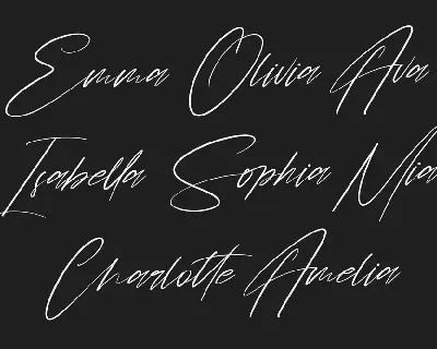 Chintia Slanted Script Brush Handmade Beauty Font