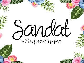 Sandat Script font