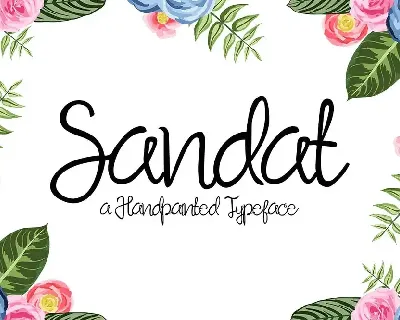 Sandat Script font