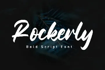 Rockerly - Bold Script Font