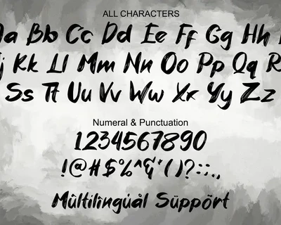 Lezlie font
