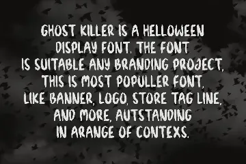 Ghost Killer font