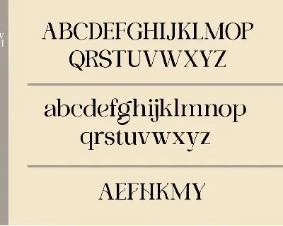 Tifany Alvord font