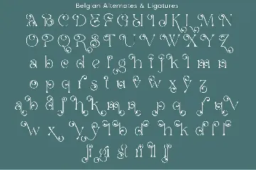 Belgian font