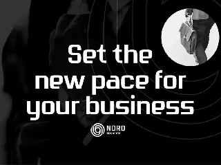 Nordhead Business & Corporate Font