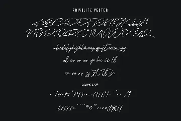 Frivolite SVG Lettering Brush Handmade Font Type