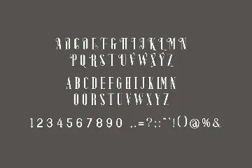 Zanie Brovia Display Serif Font