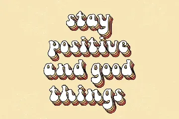 Retro Groovy font