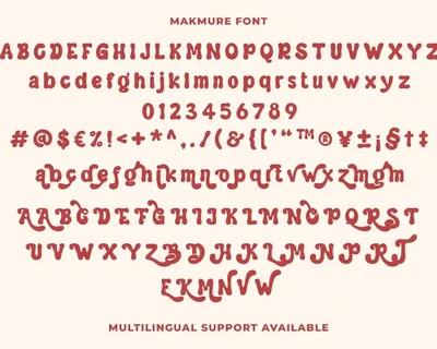 WTF Makmure font
