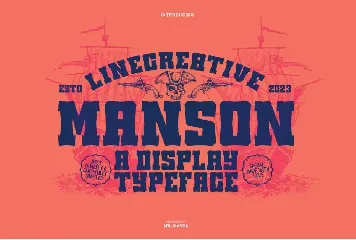 Manson font