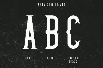 Velasco font