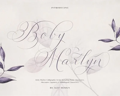 Boby Marlyn Script Font