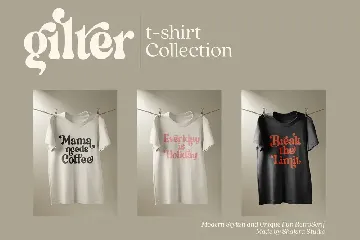 Gilter - Modern Retro Serif font