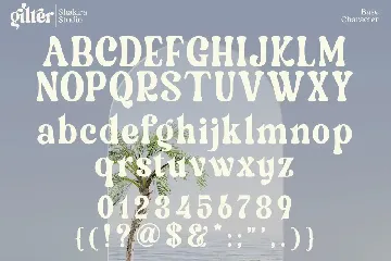 Gilter - Modern Retro Serif font