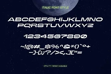 Modern Futuristic Font