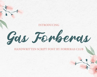 Gas Forberas font