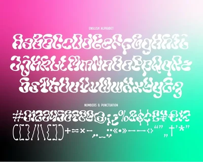 Drunk Vision - Creative Font