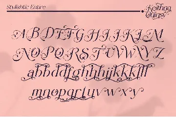 Keithna Quinsy font