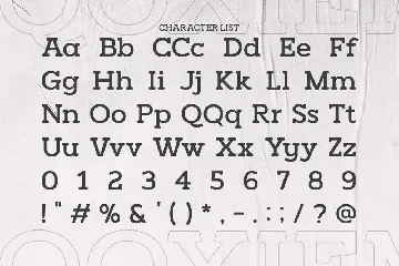 Qoxiem - Modern Slab font