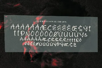 Freaky Smoke Brush Display Font