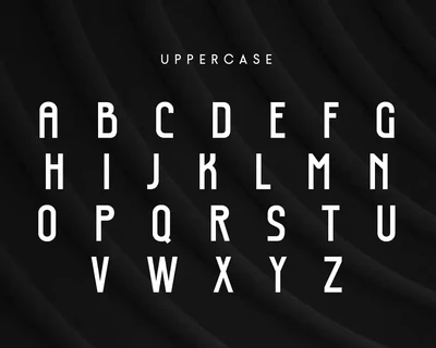 Ronald - Modern Corporate Condensed Font