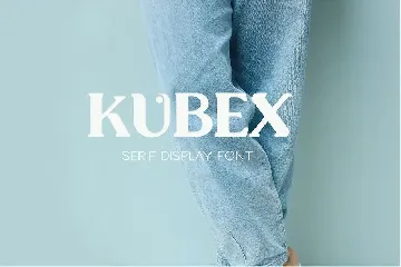 Kubex - Serif Display Font