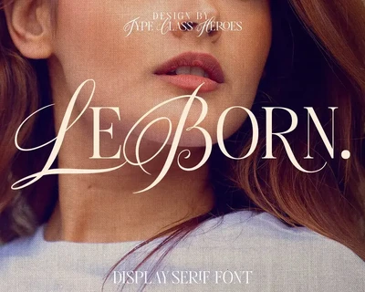 LeBorn - Display Serif font