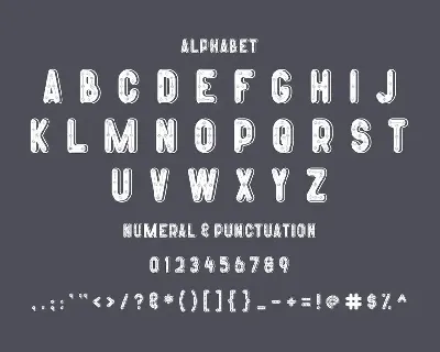 MERGI FONT