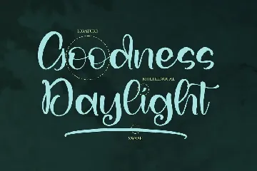 Daylight Harvest Handwritten Font