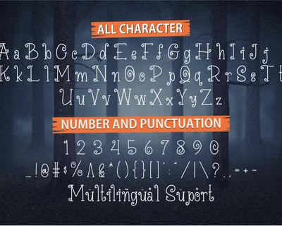 Pumpkin Hunter font
