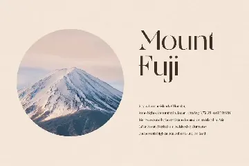 Modern Japanese Font