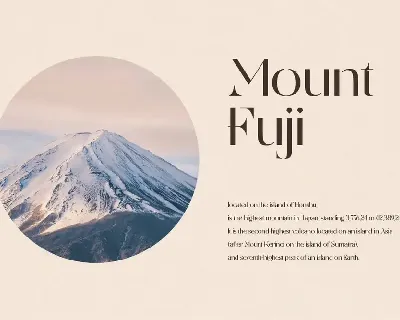 Modern Japanese Font