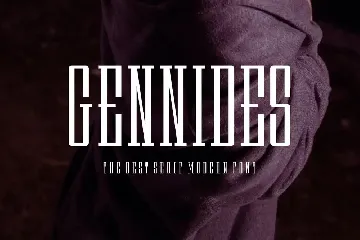 Gennides Fonts