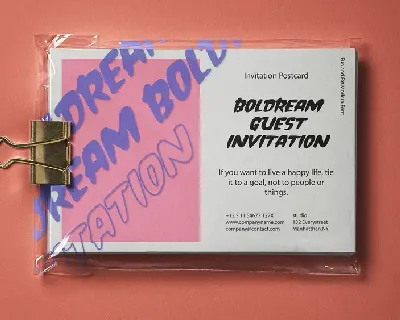 Boldream Fun Display Font